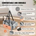 Center Console Dog Car Seat Dog Booster Car Seat For Small Dog 8 Lbs - Image 3