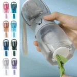 Dog Water Cup Drinking Food Garbage Bag Three-in-one Portable Small Multi-functional Pet Cups Pets Supplies - Image 9