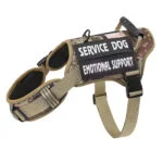Tactical Service Dog Harness With Handle, No-Pull Adjustable Reflective Pet Vest Harness For Easy Walking And Training - Image 6