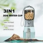 Dog Water Cup Drinking Food Garbage Bag Three-in-one Portable Small Multi-functional Pet Cups Pets Supplies - Image 3