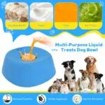 Pet Slow Feeder Non-Slip Spherical Dog Licking Bowl Anti-Choking Dog Bowl Lick Toy For Liquid Treats Bone Broth Yogurt - Image 4